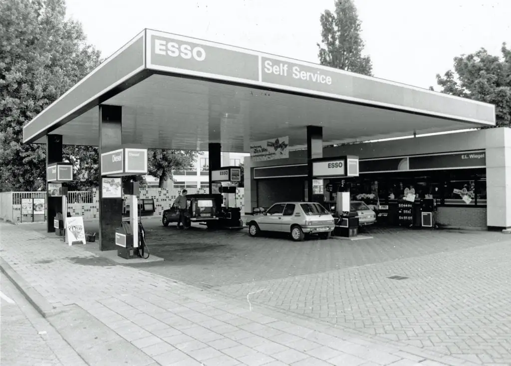Benzinestation in barneveld