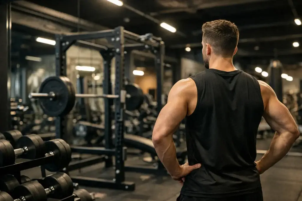 Moderne sportschool met fitnessapparaten in Barneveld